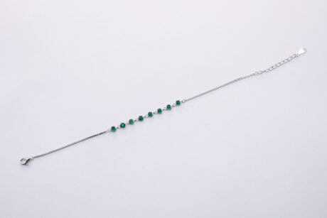 Silver Bubble Rings Bracelet
