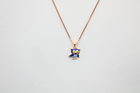 OWL PENDENT WITH CHAIN